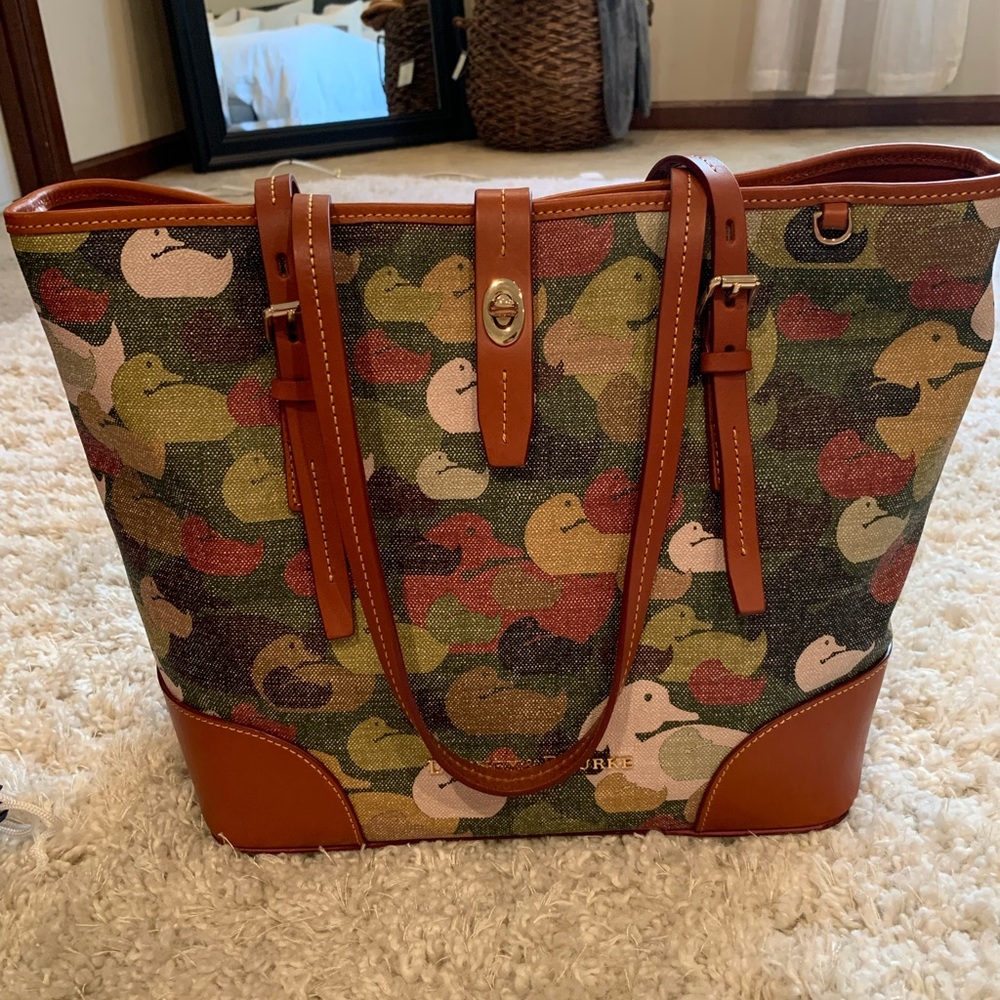 Dooney & Bourke Dover Camouflage Duck Tote